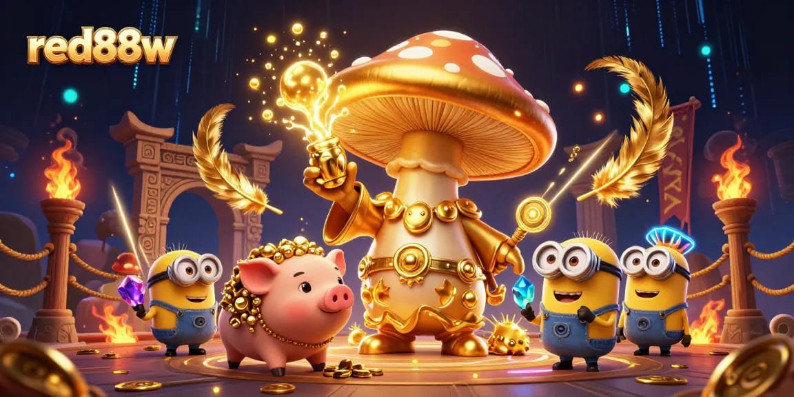 Experience winning moments at red88w with golden wizard and treasure-filled adventure.