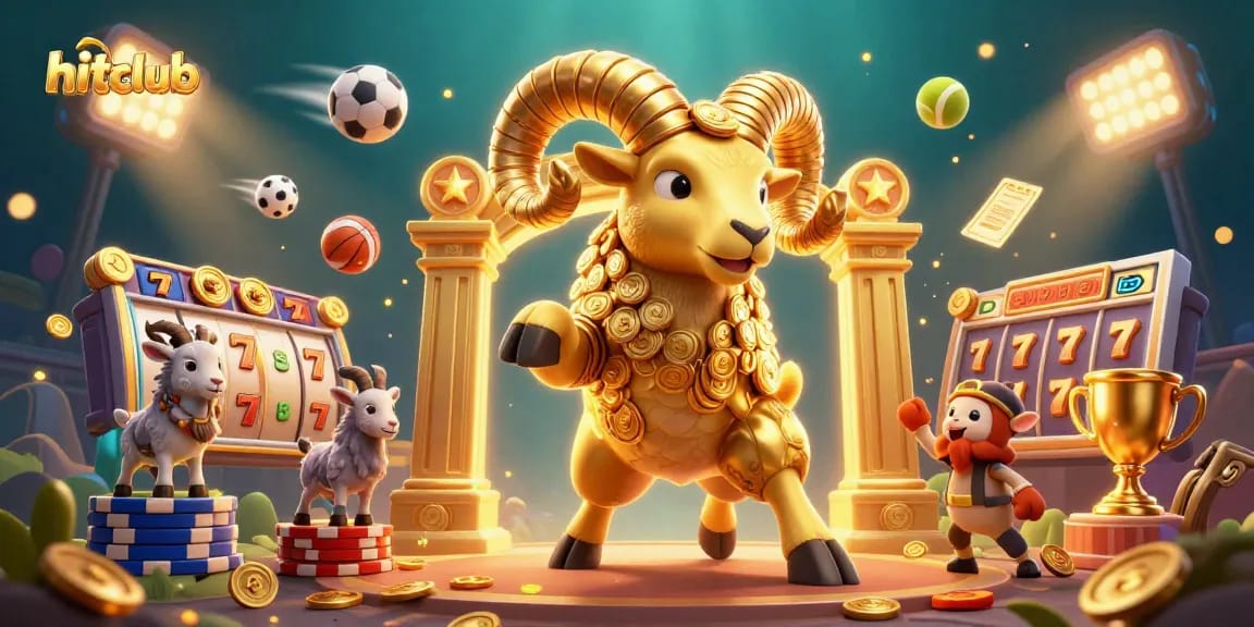 Engage with hitclub's exciting gaming adventures in this vibrant casino scene full of action.