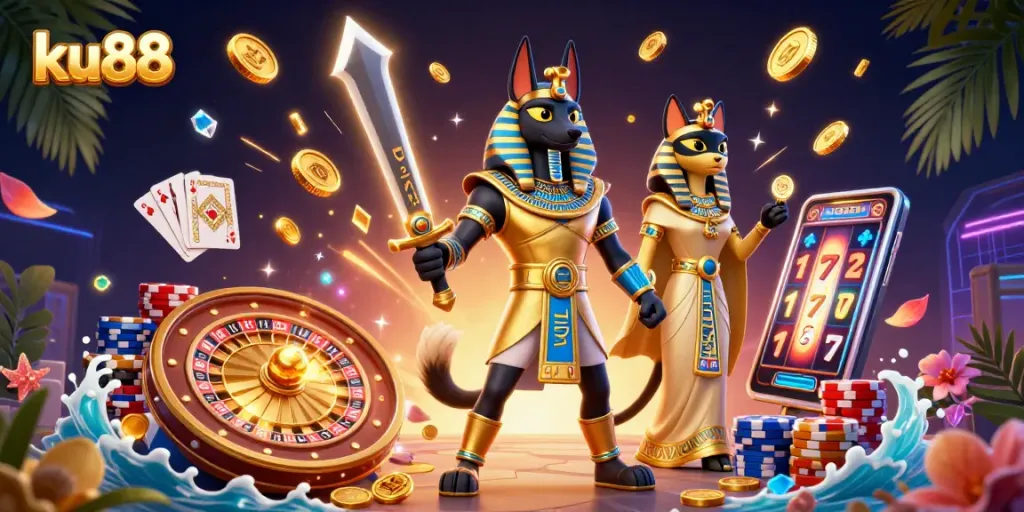 Experience the thrill of ku88's dynamic gaming action with captivating 3D adventures.
