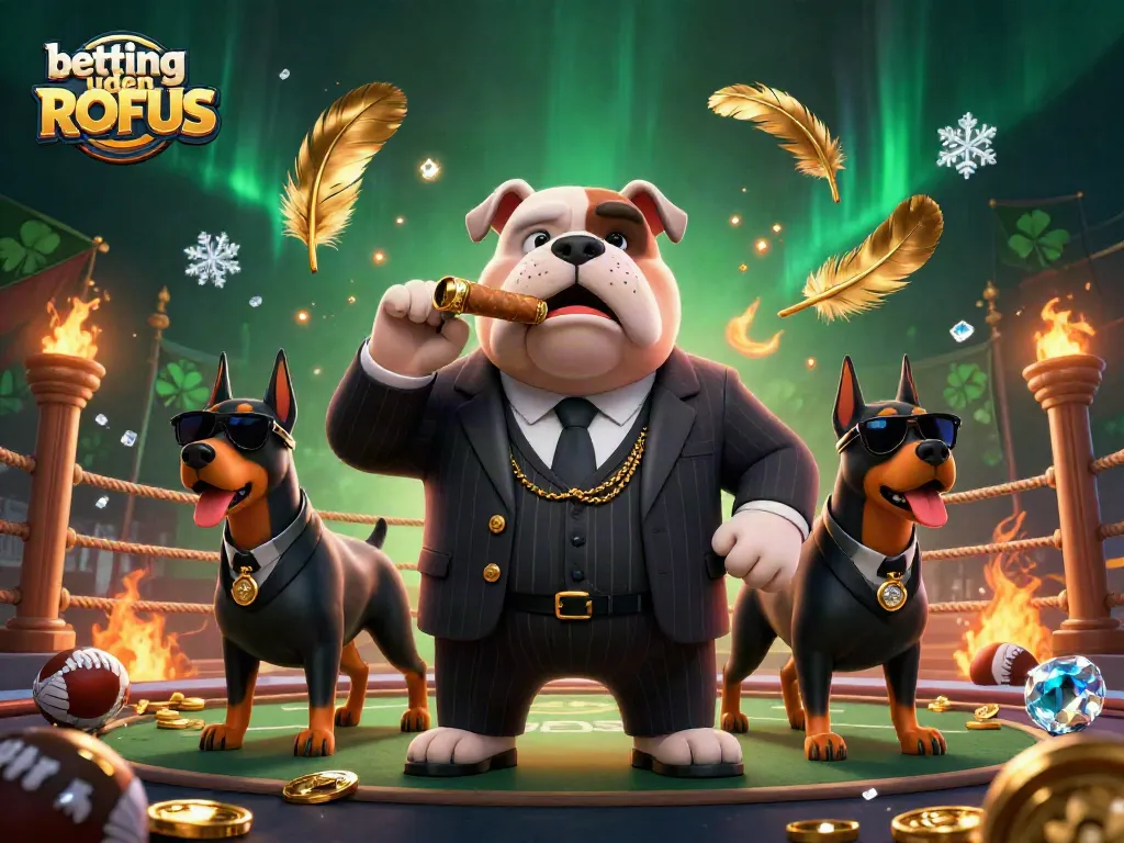 Betting uden ROFUS illustration showcasing sports betting excitement and action-packed atmospherics.