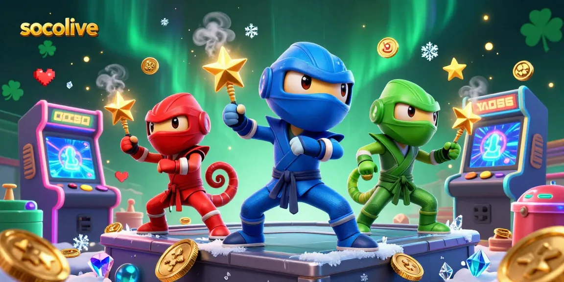 Socolive showcases engaging gameplay with vibrant chameleons in a dynamic gambling-themed scene.
